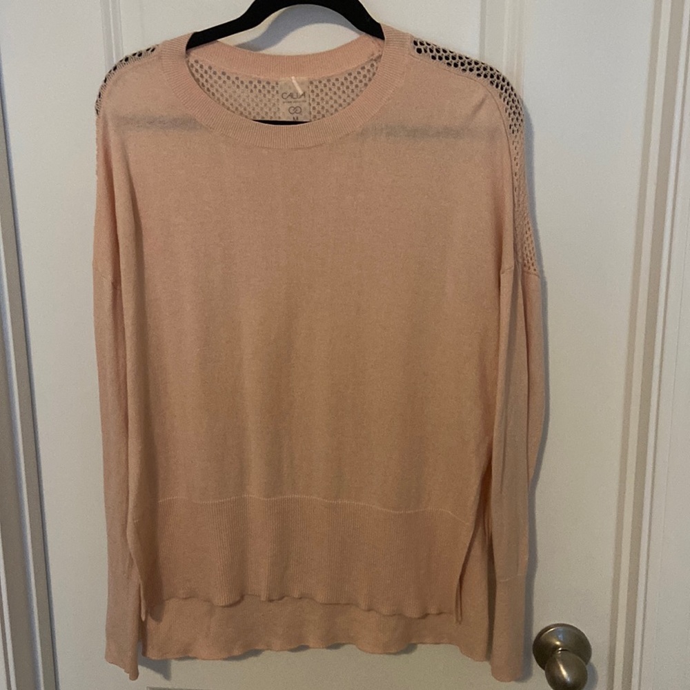 CALIA by Carrie Underwood Pink Tunic Medium